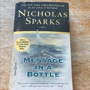 Nicholas Sparks 'Message in a Bottle' Novel